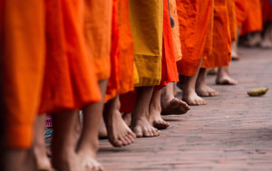 Boun Ok Phansa is a mark of the end of three month retreat during the rainy season of the monks
