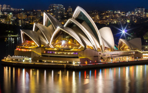 If all the sails of the Sydney Opera House were arranged in their totality, they would create a sphere.