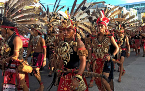Sarawak. Dayak Festival is a major harvest festival celebrated over two days