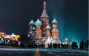 St Basil's Cathedral in Moscow was created by Postnik Yakovlev. Legend has it that Ivan the Terrible blinded him afterwards, so that he could never again build anything that would rival it.