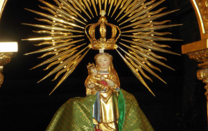 Honours the Virgin Mary, Cantabria's patron saint through a statue that was found at the start of the 17th century.