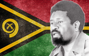 Commemorates Vanuatu's first Prime minister and founder of independence