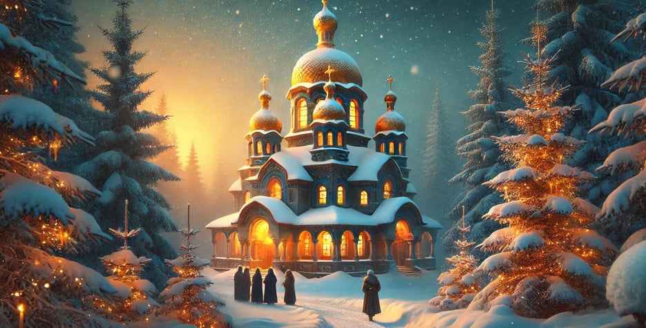 Orthodox Christmas in Serbia in 2025